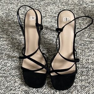 Pre loved Womens BP black sandals-Size 9
